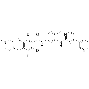 Imatinib D4 Chemical Structure