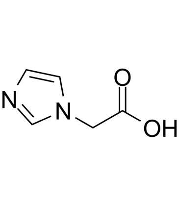 Imidazol-1-yl-acetic acid 化学構造