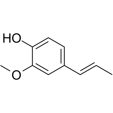 Isoeugenol Chemical Structure