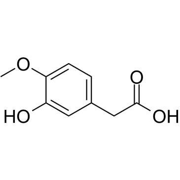 Isohomovanillic acid Chemische Struktur