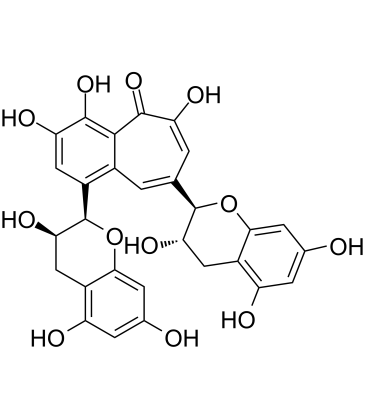 Isotheaflavin Chemische Struktur