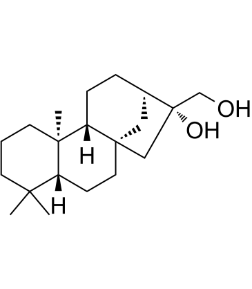 Kauran-16,17-diol Chemische Struktur