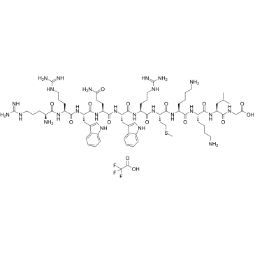 Lactoferricin B (4-14), bovine TFA  Chemical Structure