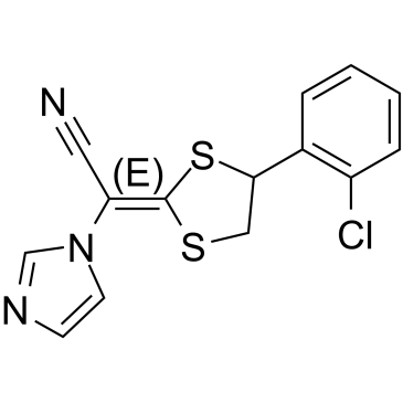 Lanoconazole  Chemical Structure