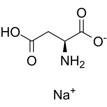L-Aspartic aicd sodium 化学構造