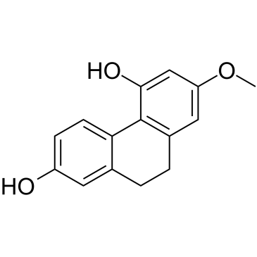 Lusianthridin التركيب الكيميائي