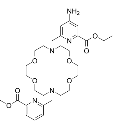 Macropa-NH2 diester التركيب الكيميائي