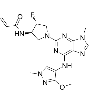 Mavelertinib Chemische Struktur