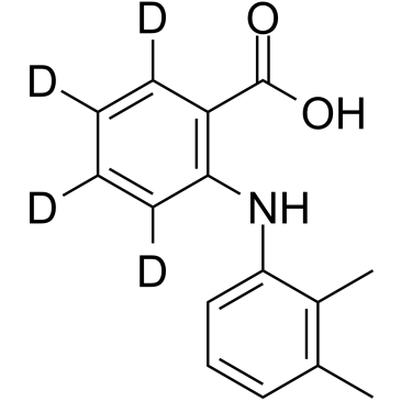 Mefenamic acid D4 التركيب الكيميائي