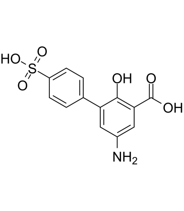 Mesalamine impurity P 化学構造
