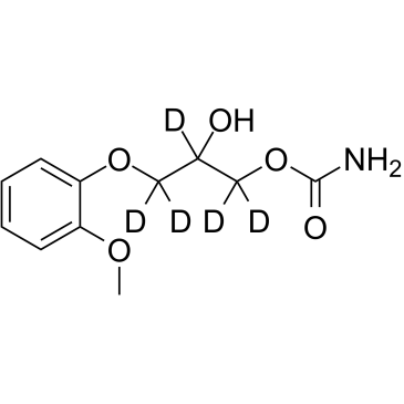 Methocarbamol D5  Chemical Structure