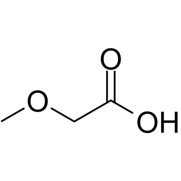 Methoxyacetic acid التركيب الكيميائي