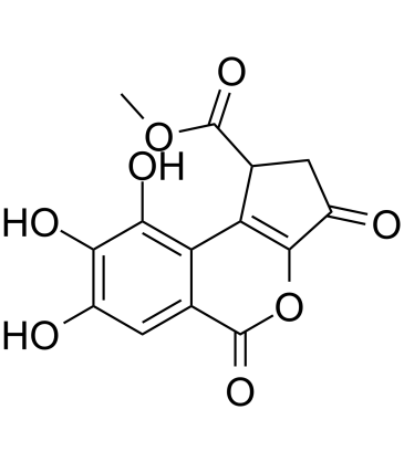 Methyl brevifolincarboxylate 化学構造