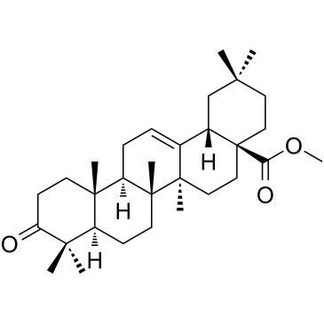 Methyl oleanonate Chemische Struktur