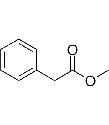 Methyl phenylacetate 化学構造