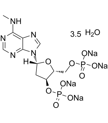 MRS2179 tetrasodium hydrate Chemische Struktur