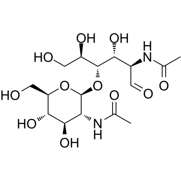 N,N'-Diacetylchitobiose 化学構造