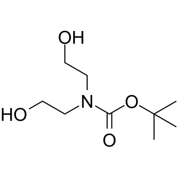 N-Boc-diethanolamine 化学構造