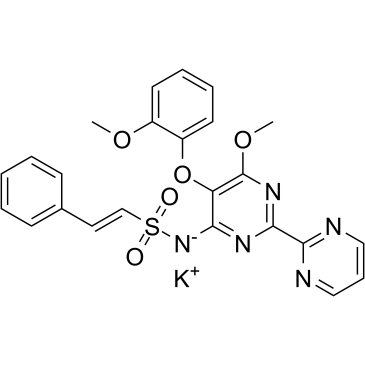 Nebentan potassium Chemische Struktur