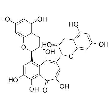 Neotheaflavin التركيب الكيميائي