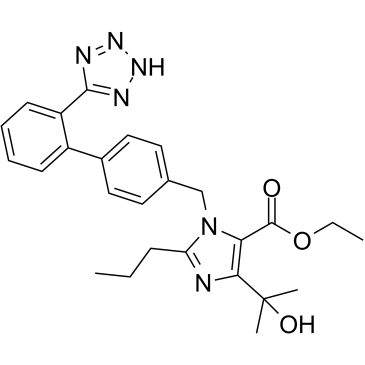 Olmesartan ethyl ester 化学構造