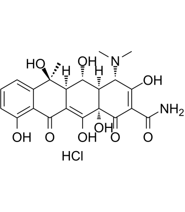 Oxytetracycline hydrochloride Chemical Structure