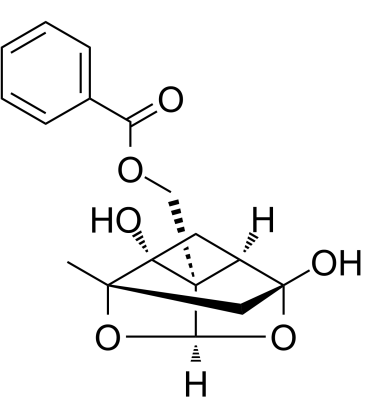 Paeoniflorgenin 化学構造