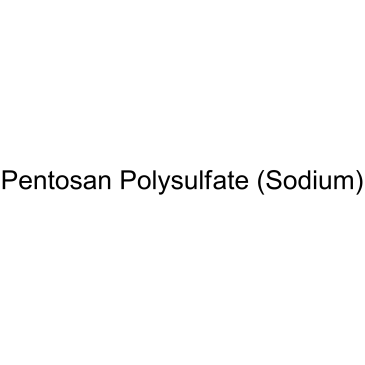 Pentosan Polysulfate Sodium (W/W 43%)   Chemical Structure
