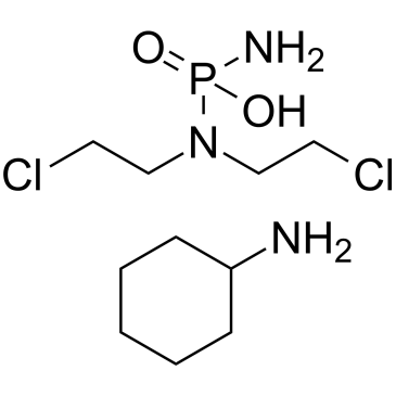 Phosphoramide mustard (cyclohexanamine) التركيب الكيميائي