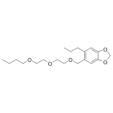 Piperonyl butoxide 化学構造
