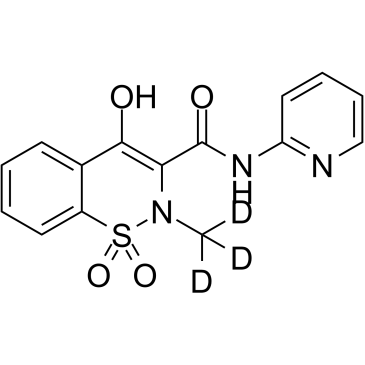 Piroxicam D3  Chemical Structure