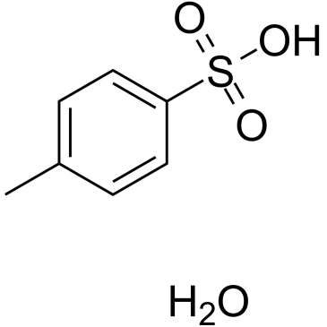 p-Toluenesulfonic acid monohydrate Chemische Struktur