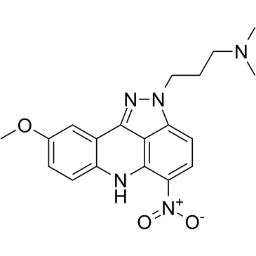 Pyrazoloacridine  Chemical Structure