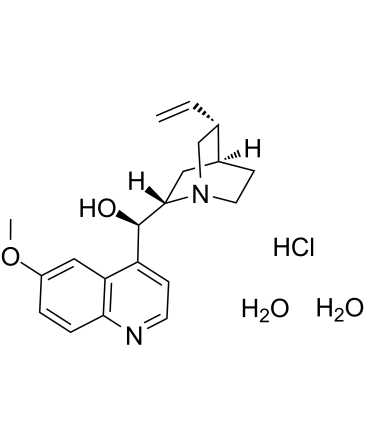 Quinine hydrochloride dihydrate  Chemical Structure