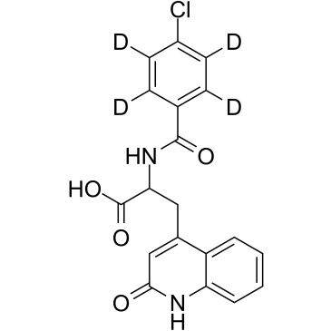 Rebamipide D4 化学構造