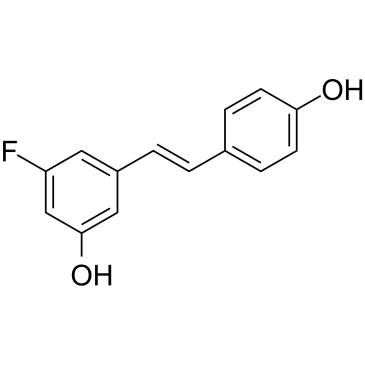 Resveratrol analog 1 化学構造
