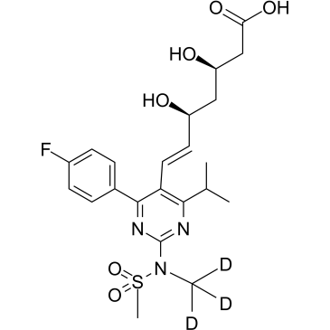 Rosuvastatin D3  Chemical Structure