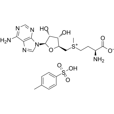 S-Adenosyl-L-methionine tosylate Chemische Struktur
