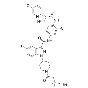 Src Inhibitor 3 التركيب الكيميائي