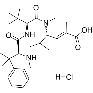 Taltobulin hydrochloride  Chemical Structure