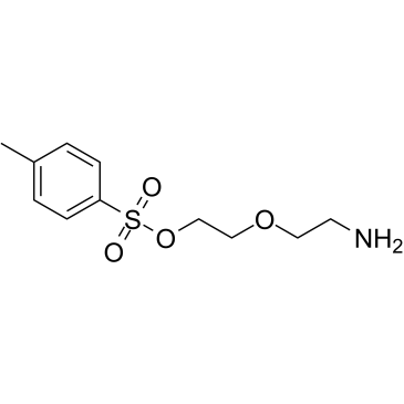 Tos-PEG2-NH2 التركيب الكيميائي