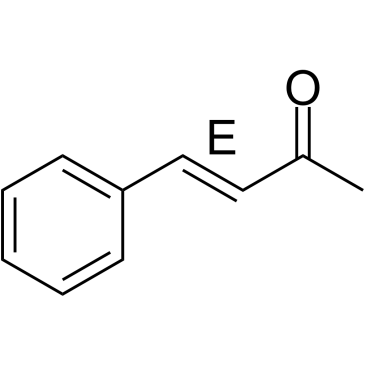 trans-Benzylideneacetone 化学構造