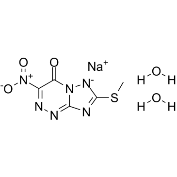 Triazavirin  Chemical Structure