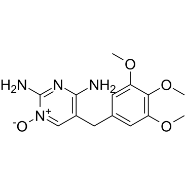 Trimethoprim N-oxide Chemical Structure