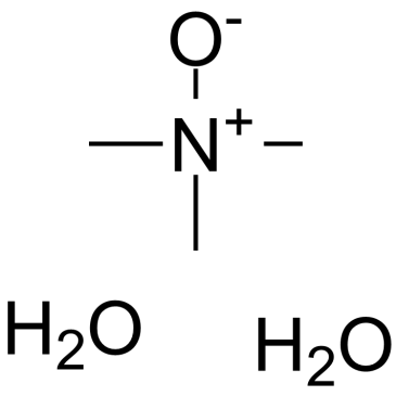 Trimethylamine N-oxide dihydrate 化学構造