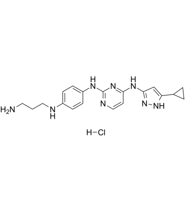 VEGFR-2-IN-5 hydrochloride التركيب الكيميائي