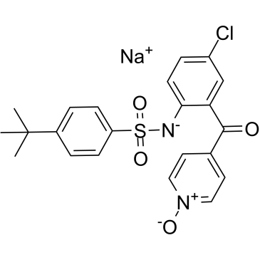 Vercirnon sodium Chemical Structure