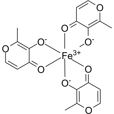 Ferric maltol  Chemical Structure