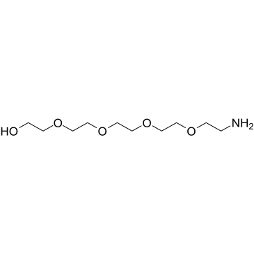 NH2-PEG5-OH  Chemical Structure