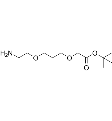 NH2-PEG2-CH2-Boc التركيب الكيميائي